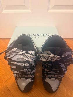 Lanvin Paris Curb Sneakers