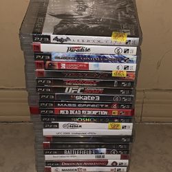 Updated PlayStation 3 Video Game PS3 New Titles