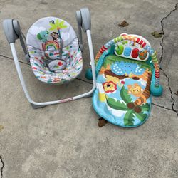 Baby Swing And Baby Mat