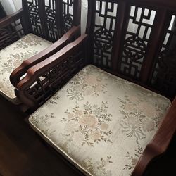 2 Chairs Antiquarian 