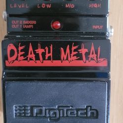 Digitech Death Metal Pedal 