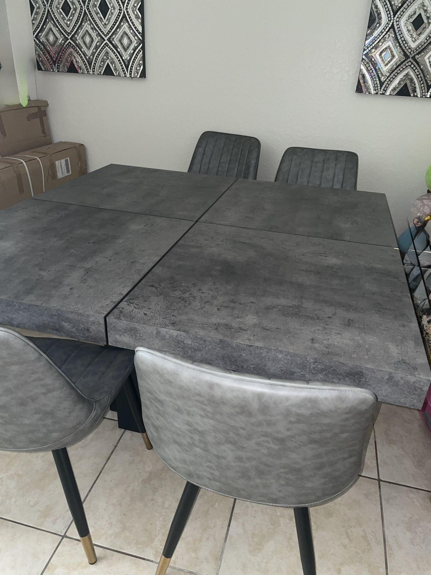 Brand New Jake Dining Table – Unopened Box