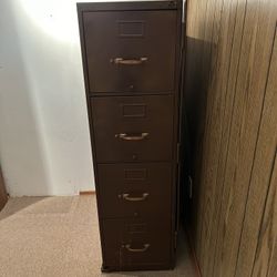 4 Drawer Metal File Cabinet