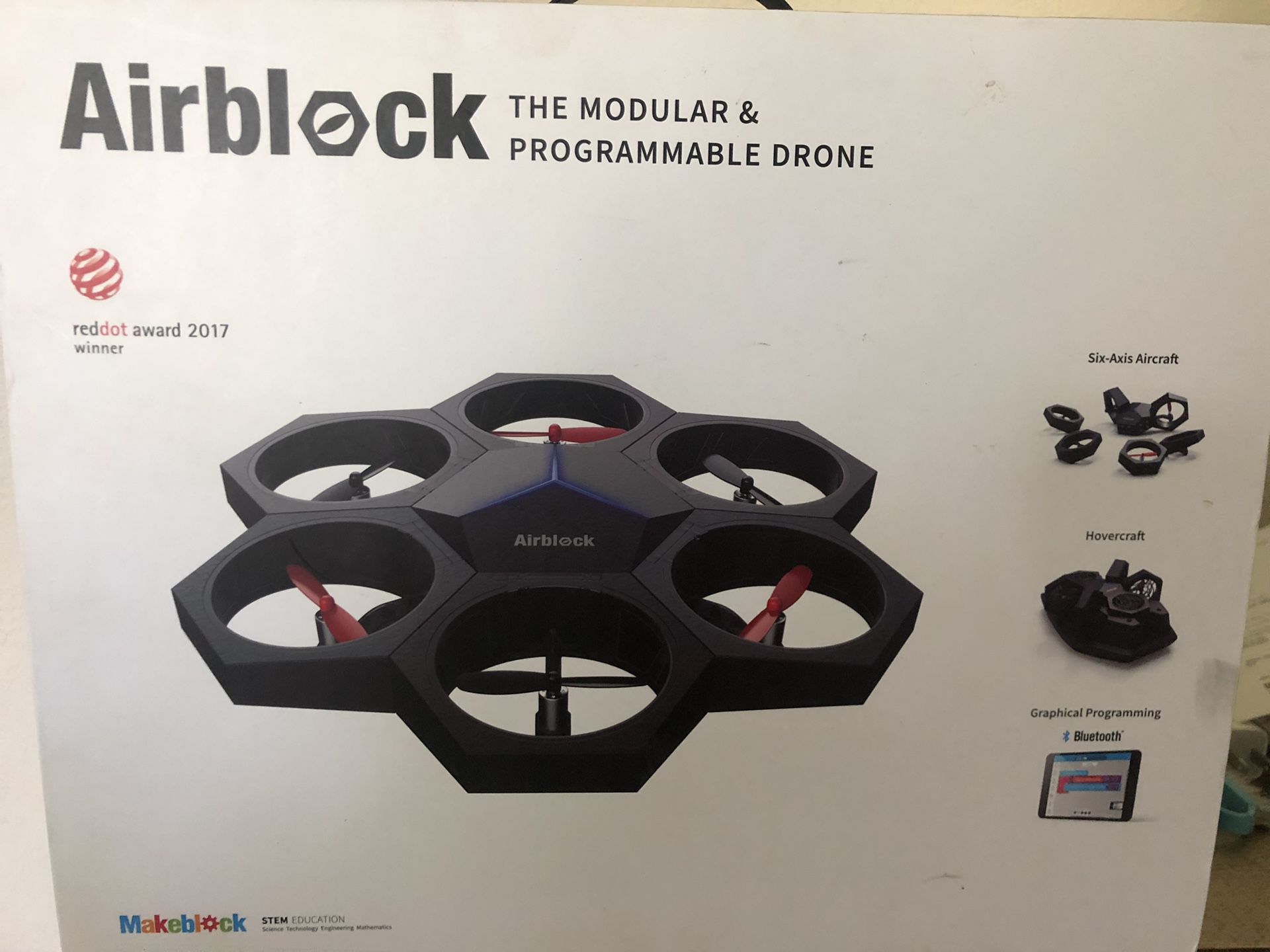 Air block drone