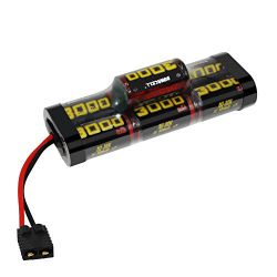Bonacell 8.4V 3000mAh 7 Cell Hump Pack NiMH Battery with Universal Plug ( EC3/Deons/Traxxas/Tamiya)