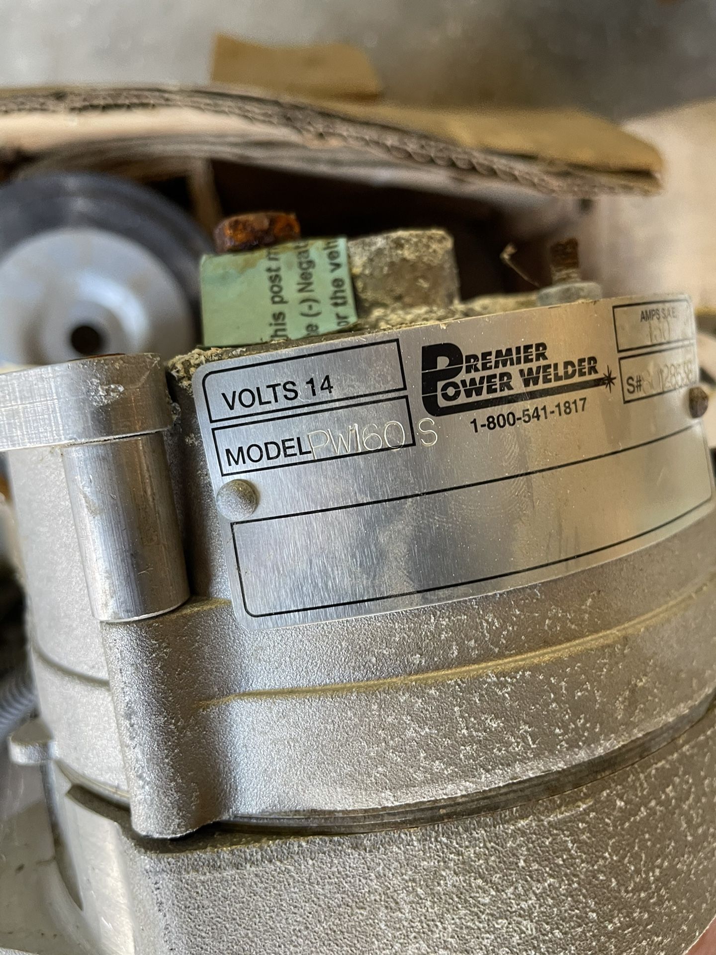 Another Premier Power Welder Alternator