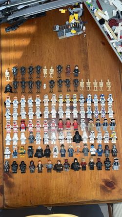 Huge LEGO Star Wars Minifigure Lot