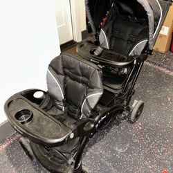 Sit N Stand Double Stroller 