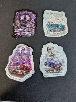 1998 Aztlan Graphics USA - Stickers