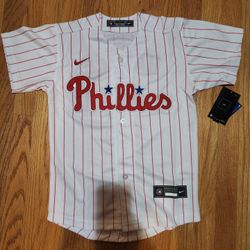 MLB Phillies Harper Harper embroidered jersey baseball uniform cardigan short sleeve