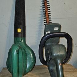 Leaf Blower & Hedge Cutter