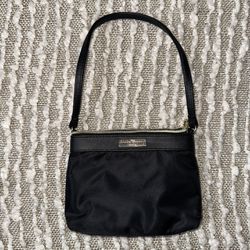 Salvatore Ferragamo Authentic Shoulder Bag Black Nylon