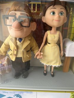 !Brand New Disney Pixar Carl And Ellie UP Limited Edition Doll Set