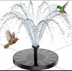 Solar Bird Bath Fountain Pump