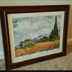 Van Gogh Framed Painting - 23.5 x 19.5