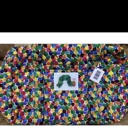 New Eric Carle Multi-Color 100% Cotton Bag. Free Shipping.