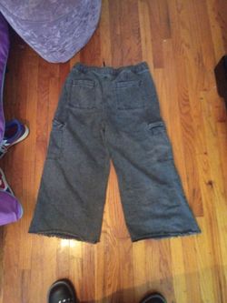 Super wide leg cargo jeans