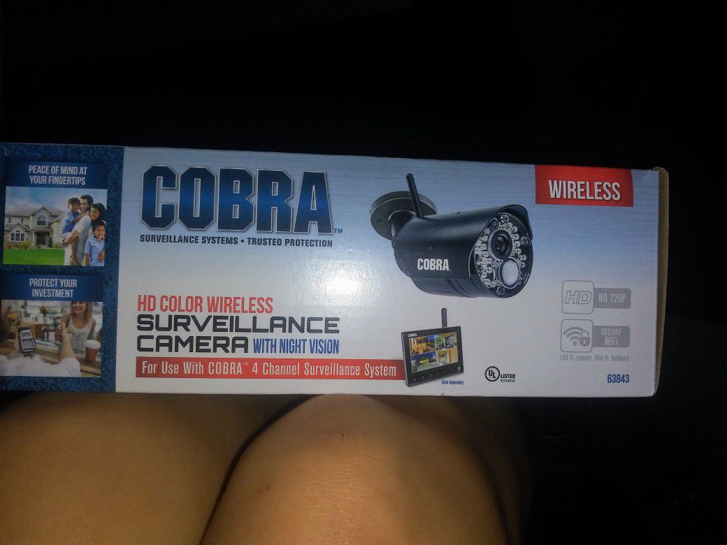 COBRA Wireless Surveillance Camera