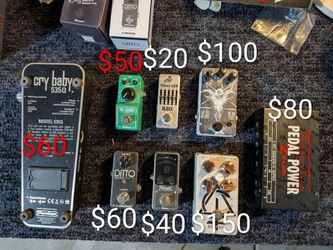Guitar pedals
