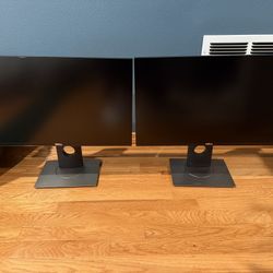 2 Dell Monitors - High Response Rate, 165hz!