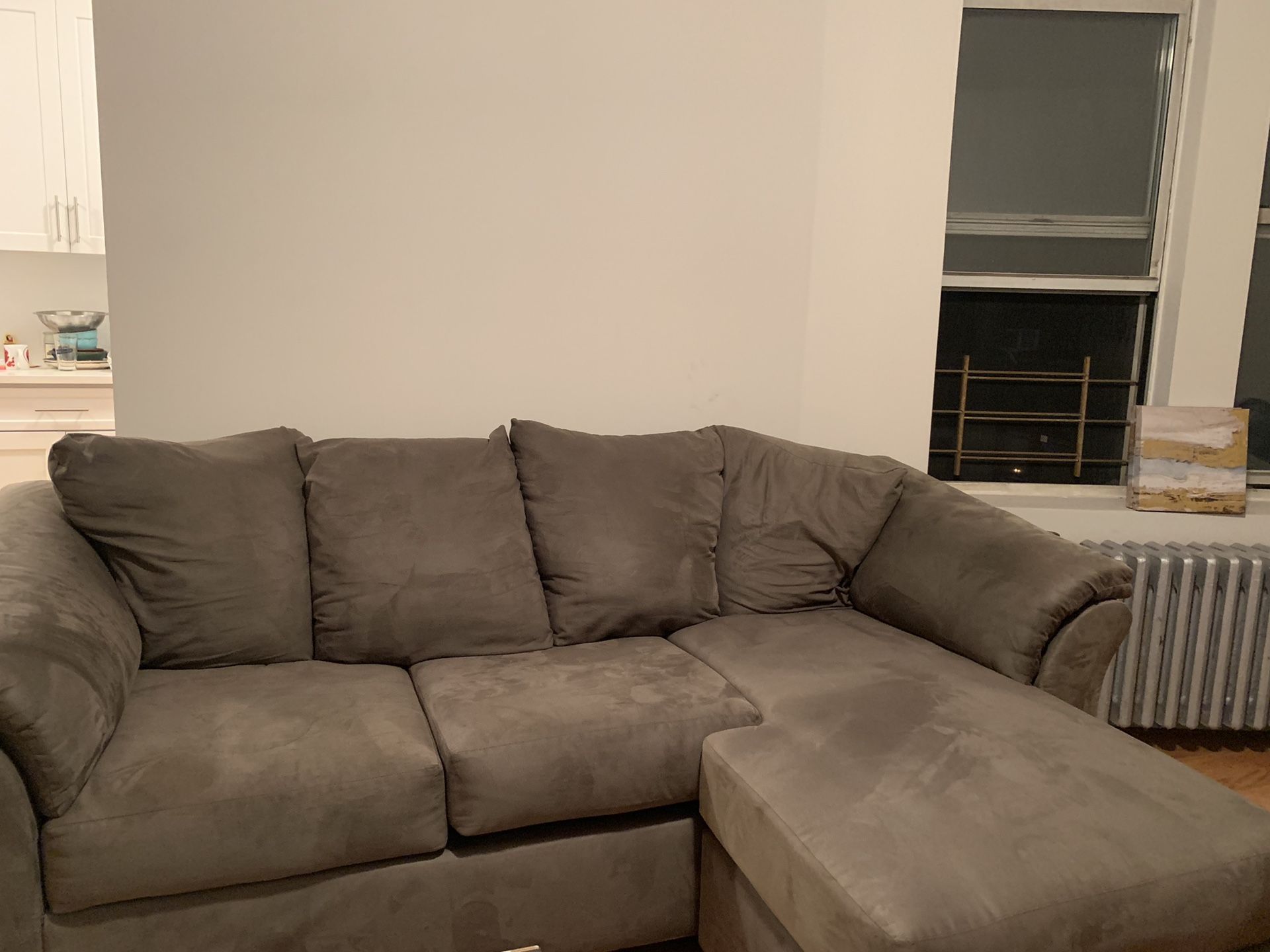 L sectional couch