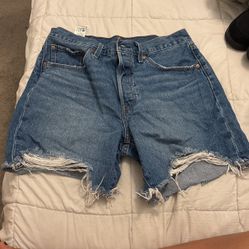 LEVI Denim boy shorts for Women 