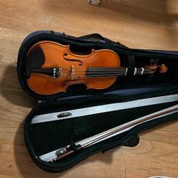 Violin With Case