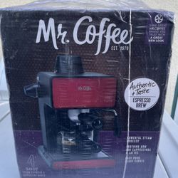 Mr Coffee 4shot Espresso Maker