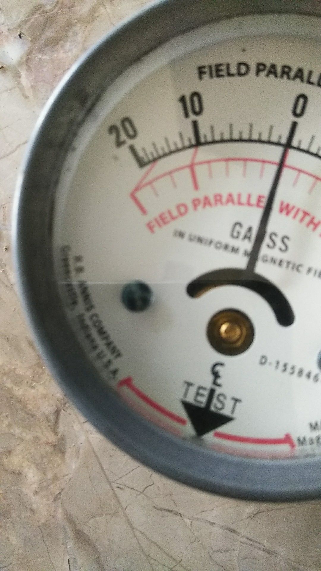 RB Annis Co. Parallel Field with Pointer Gauss for Sale in