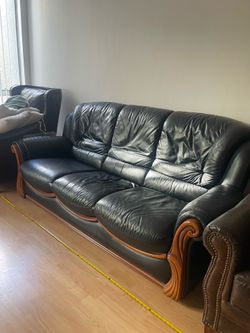 Antique Leather Sofa