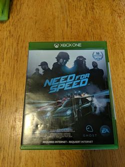 Need for speed Xbox one