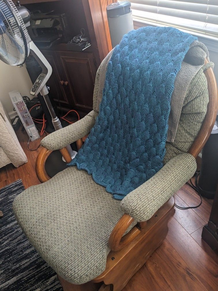 Comfortable Rocking Chair. In Decent Condition