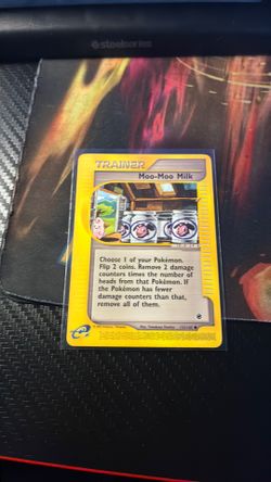 Pokémon card moo milk