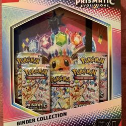 Prismatic Evolutions Binder collection 