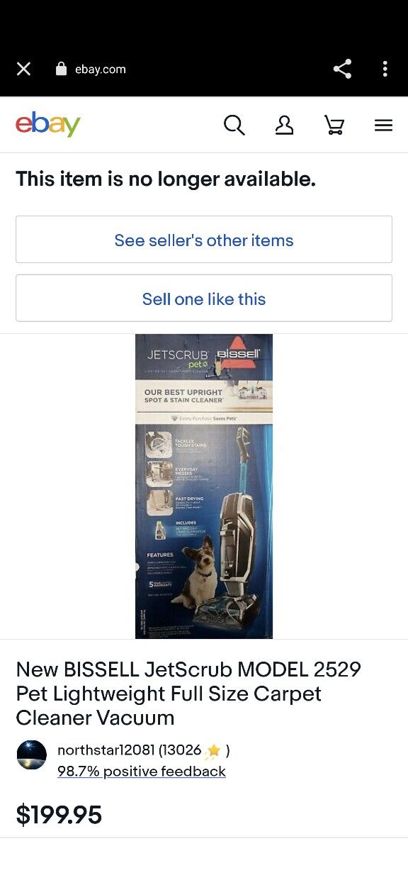 Lightly Used Bissell Jet scrub With Clean Out Dock