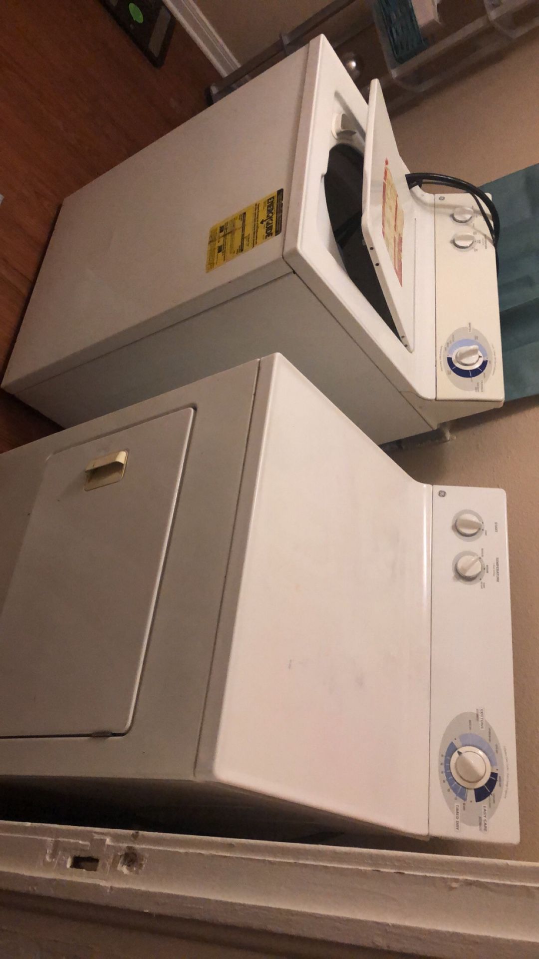 GE WASHER & DRYER (ELECTRIC)