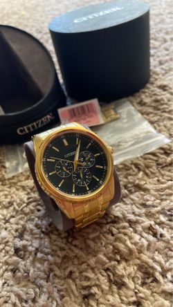 Citizen gold tone watch