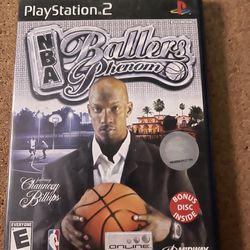 Ps2 NBA Ballers Phenom (no DVD)