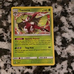 Tsareena Pokémon Card