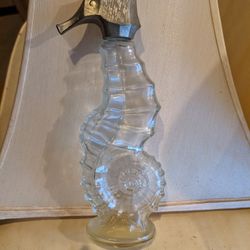 Tall Avon Seahorse Bottle