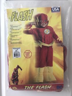 Brand New Toddler The Flash Halloween Costume