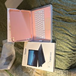 7 In 1 Wireless Keyboard Case With Trackpad