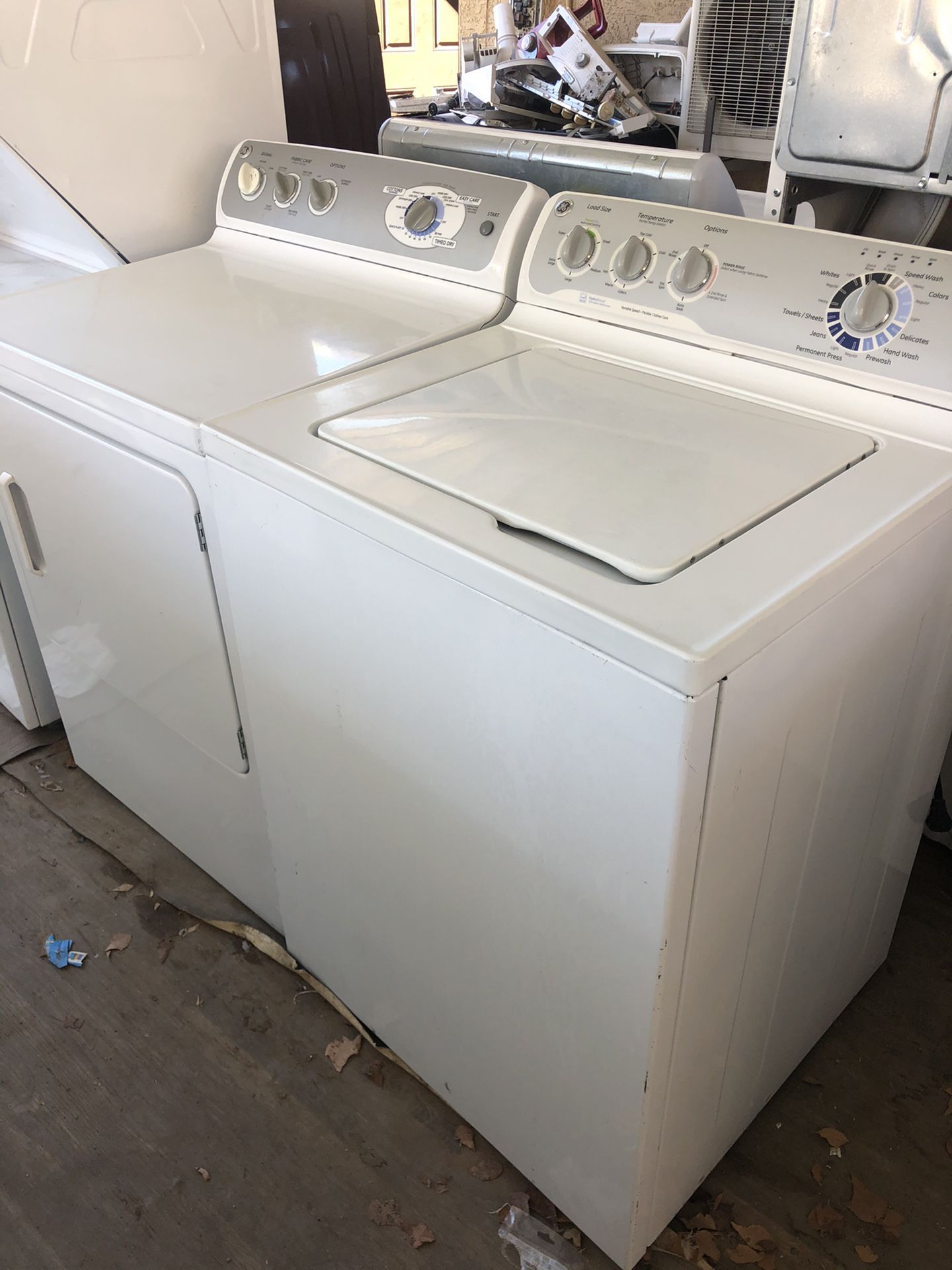 Gas washer dryer set for $350