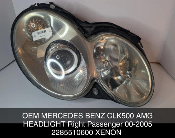 🔥🔥 OEM MERCEDES BENZ CLK500 AMG HEADLIGHT Right Passenger 2000 To 2005 - $275