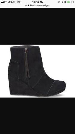 Black tom booties