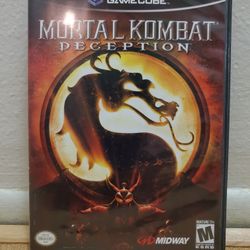 Like New Nintendo GameCube Mortal Kombat Deception Video Game.  No Offers!!