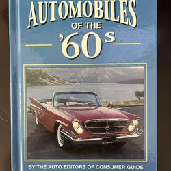 Automobiles Of The 60’s BOOK