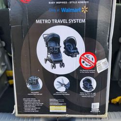 *New* Monbebe Metro Carseat Stroller  System