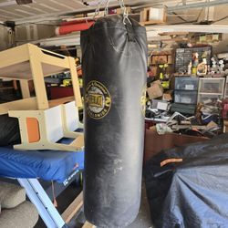 Hanging Punching Bag 90 Lb With Chain