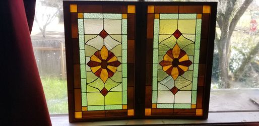 Stained glass window